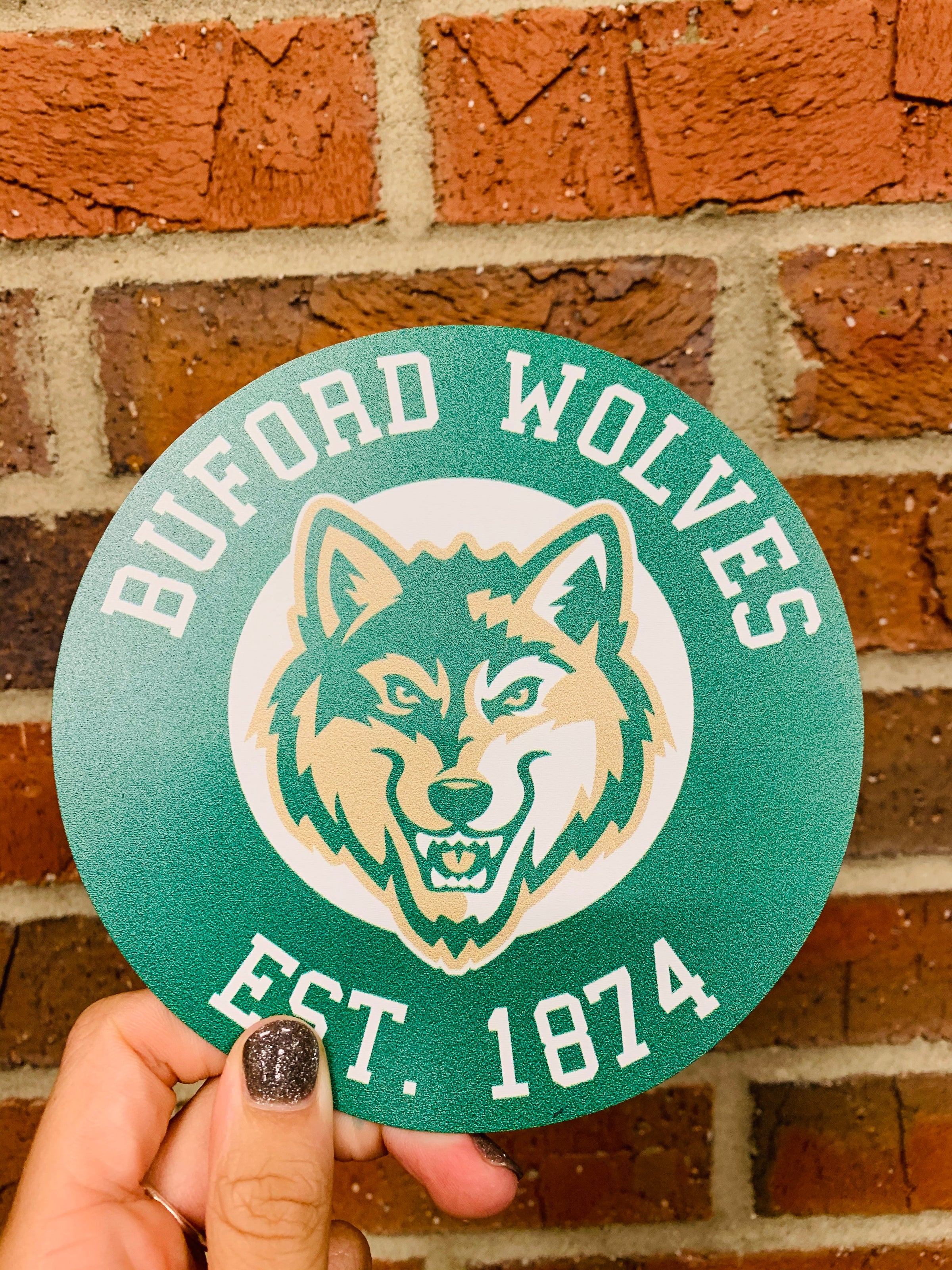 Sticker  Buford Wolves Den